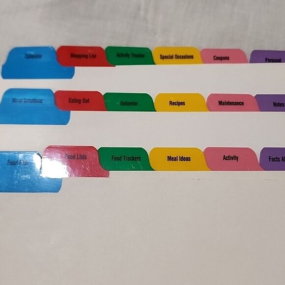 LARGE LOT of Weight Watchers Items - Binder, Booklets, Tongs, & Charms/Keychains - Picture 9 of 15